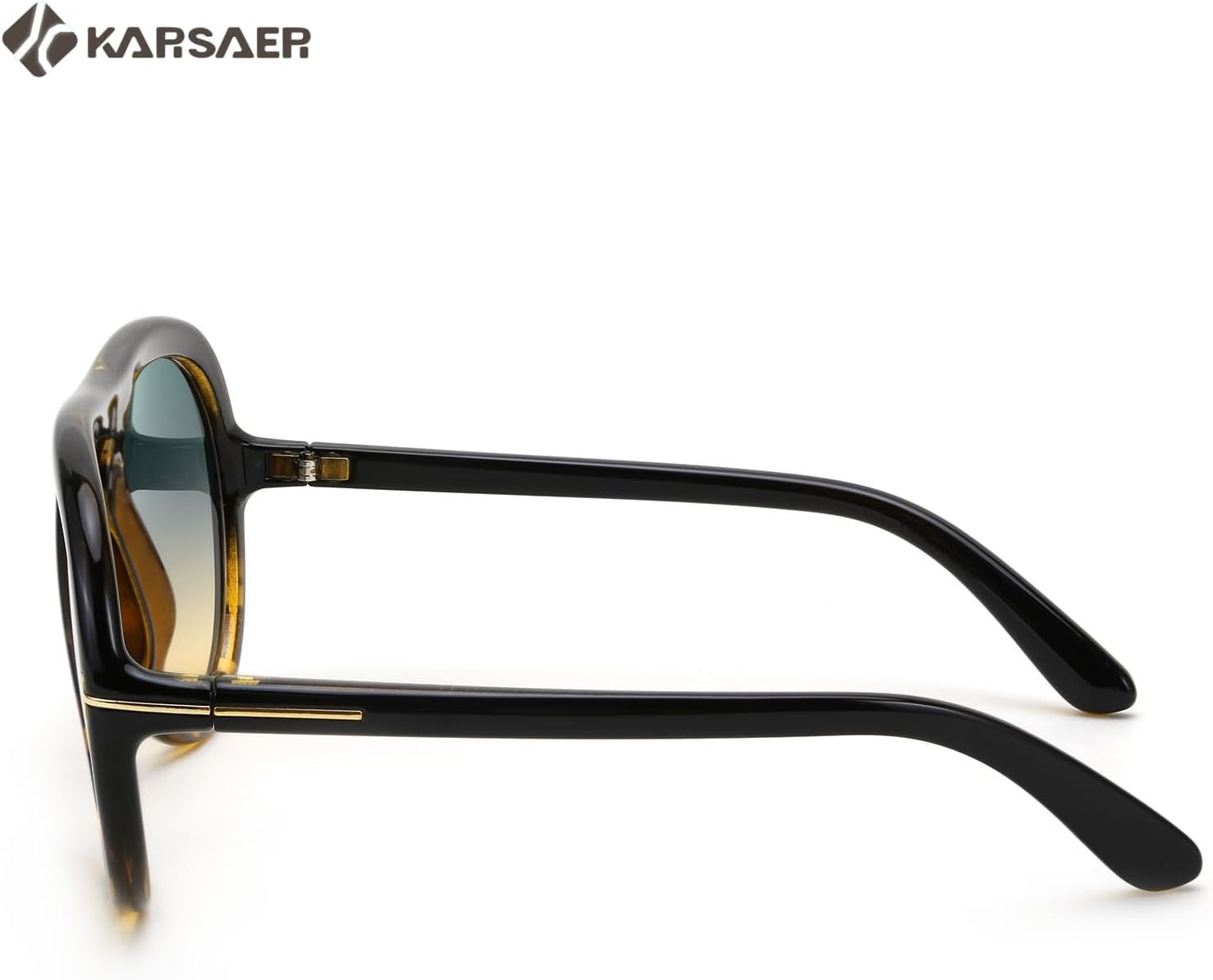 Karsaer Oversized Vintage Aviator Sunglasses for Men Women，Big Retro Round Aviator Sunglasses K7132 - Image 5