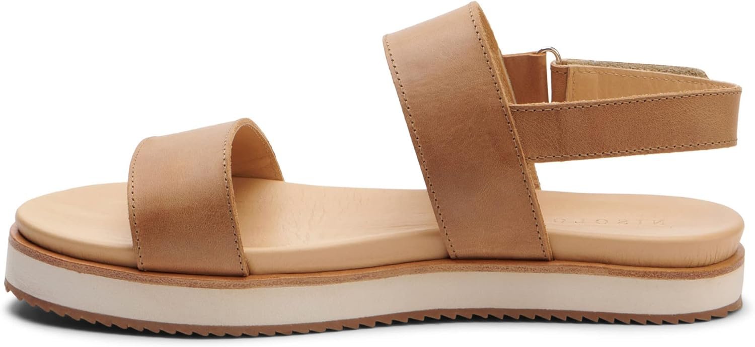 Nisolo Go-To Flatform Sandals for Women - Great Spring & Summer Womens Wedge Sandals - Memory Foam & Shocking Absorbing Wedges for Women - Ultra Comfortable & Breathable Wedge Sandal - Easy On & Off - Image 3