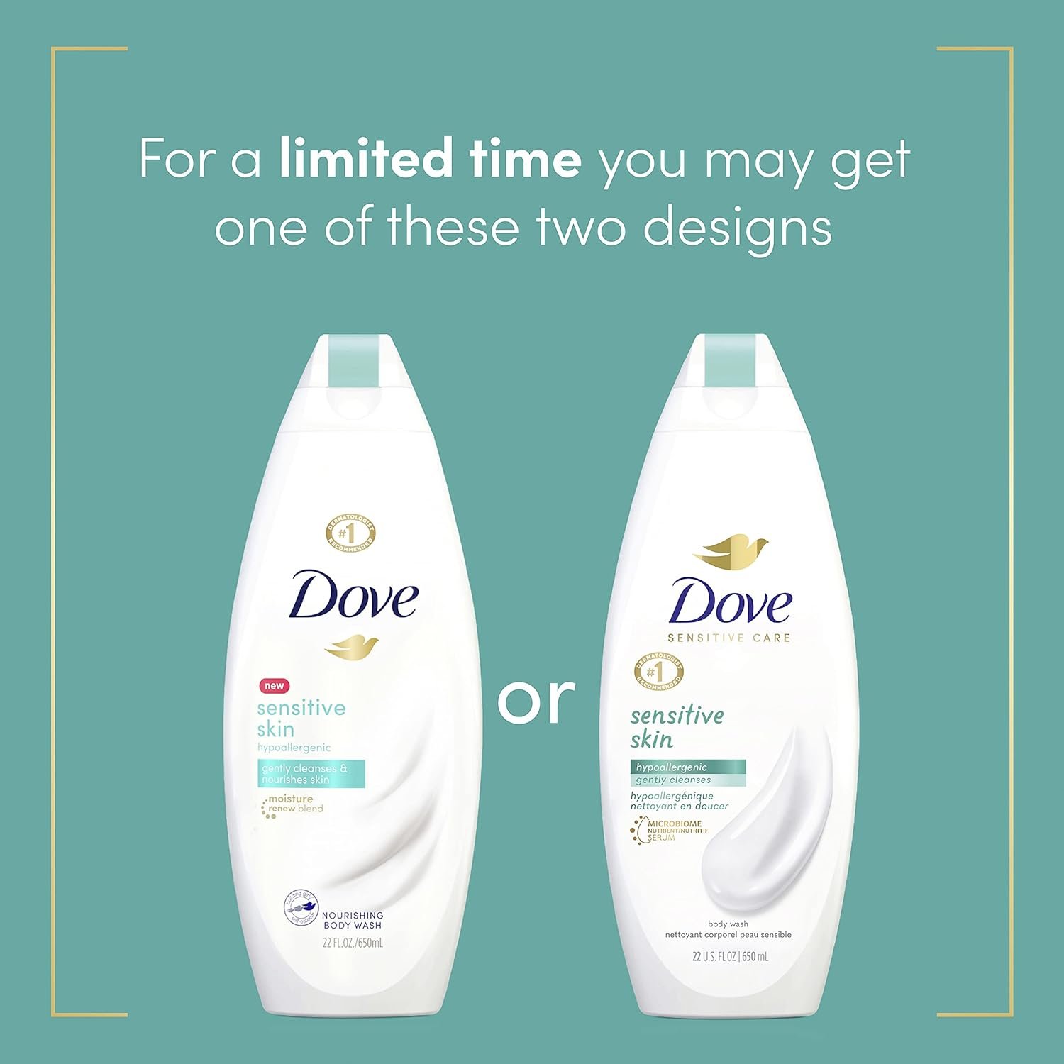 Dove Body Wash, Hydrate, Value-Size 4-Pack – Moisturizing Cleanser for Smooth, Soft Skin, 25.36 Oz Ea - Image 4