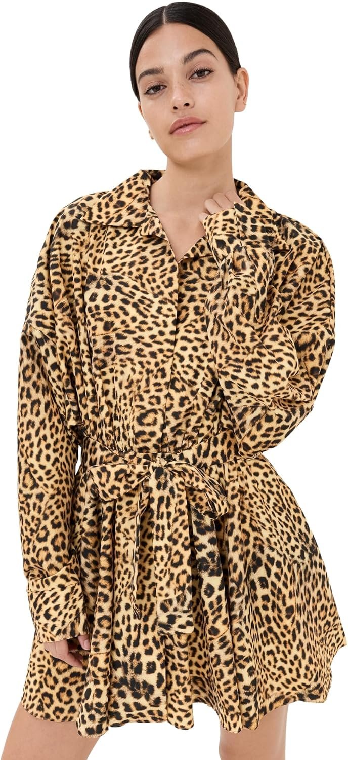 Norma Kamali Women's Super Oversized Shirt Flared Mini Dress - Image 2