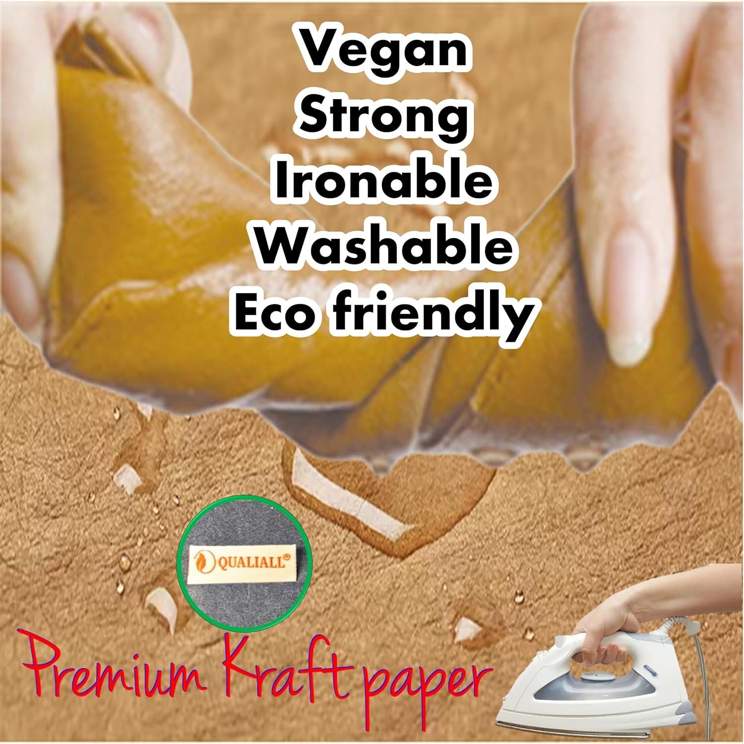 Kitchen Recycling Bin, Large Washable Paper Bags - Sturdy, Foldable, Space-Saving - Multipurpose Trash Can for Kitchen, Garden, and Indoor Use, 4 Colors, 4 Packs/Set - Image 8