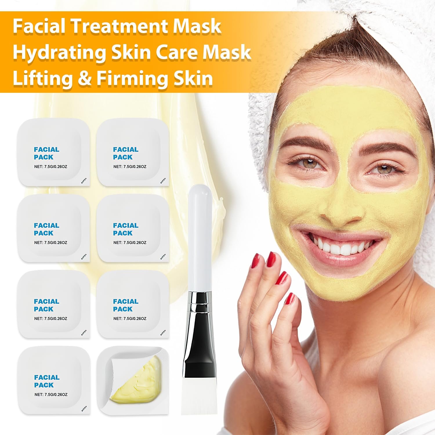 Zombie Skin Care Mask, Korean Firming Skin Face Mask, Hydration Face Mask for Smooth Tightens Pores & Lifts Skin, Suitable All Type Skin. - Image 3