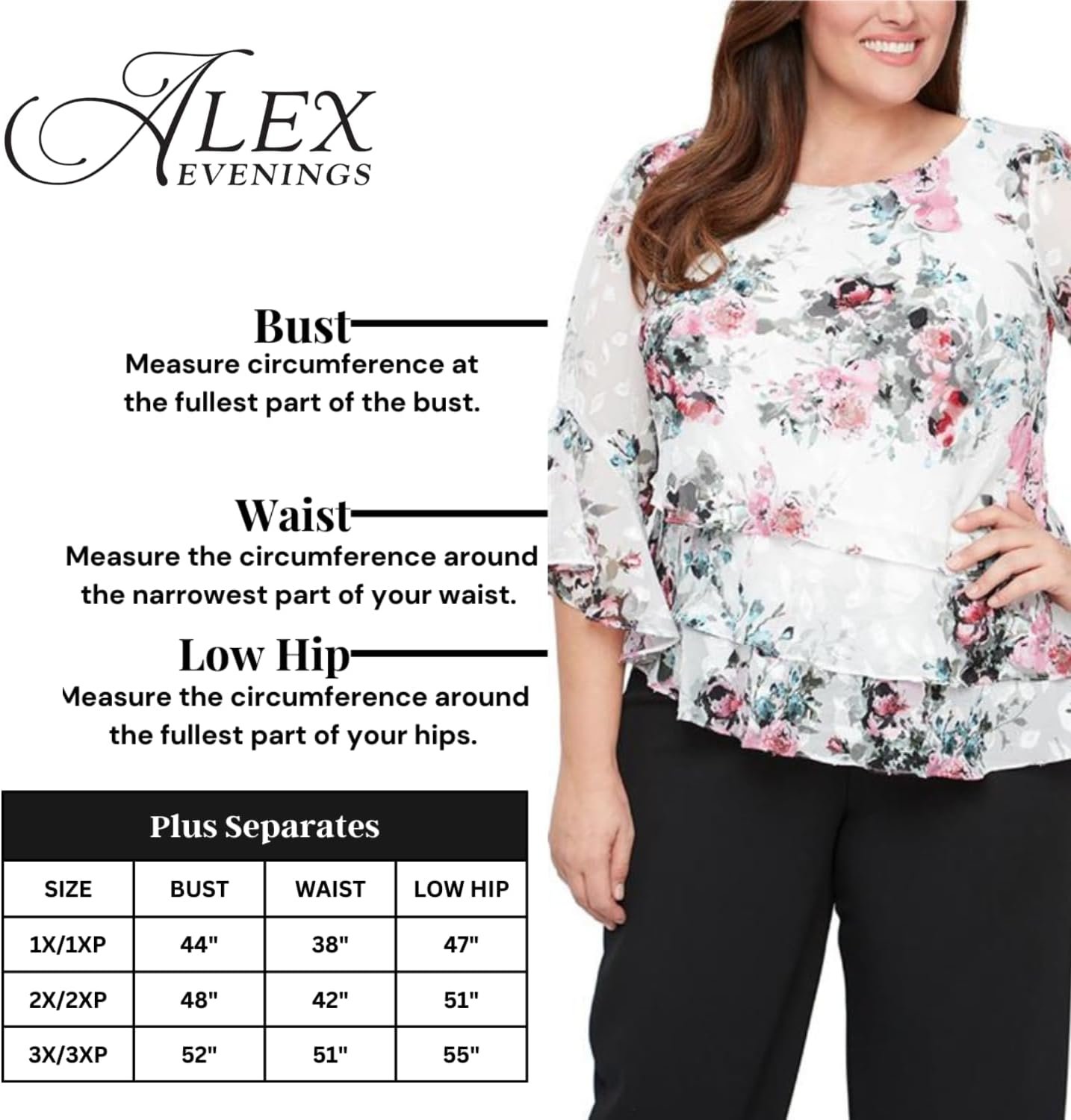 Alex Evenings Women's Velvet Wide Leg Dress Pant, Formal, Party Slacks (Plus Sizes) - Image 6