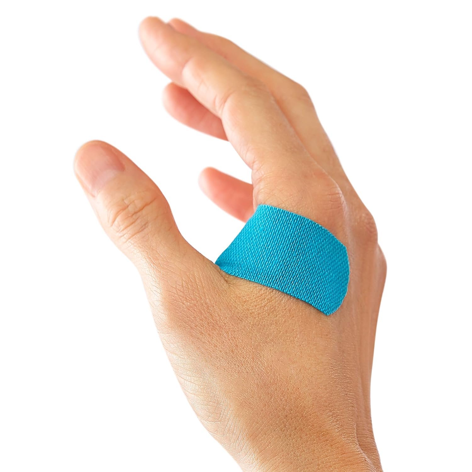 CURAD Performance Series IRONMAN Antibacterial Bandages, Extreme Hold Adhesive Technology, Finger & Knuckle Bandages, Flexible Fabric, Variety Pack with Assorted Sizes & Colors, 50 Count - Image 5