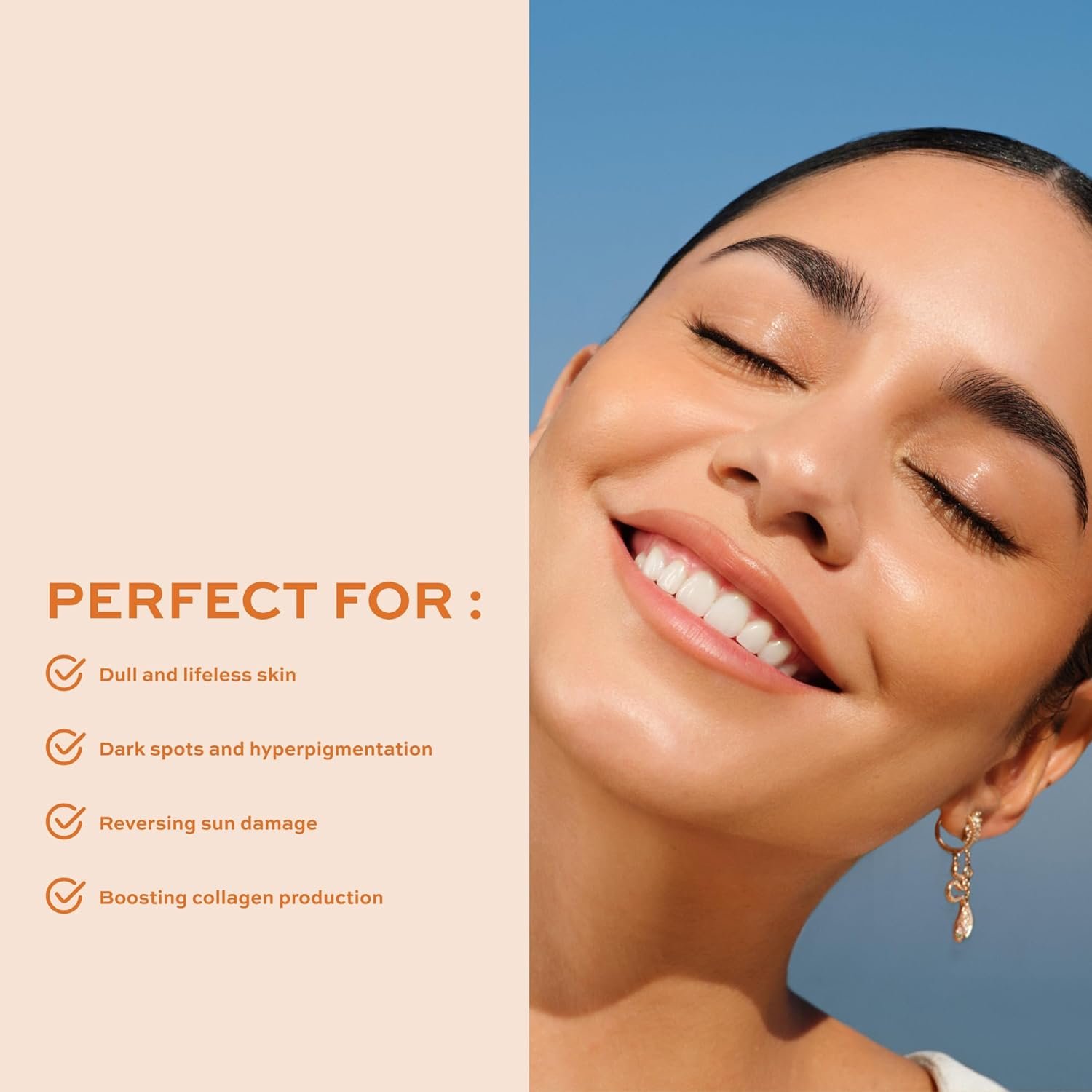 KNOW Beauty Arctic Gold Vitamin C Mask - Brighten Dull Skin, Remove Dark Spots and Pigmentation, Reverse Sun Damage, Boost Collagen, For All Skin Types - With Cloudberry and Tetrahexyldecyl Ascorbate - Image 4