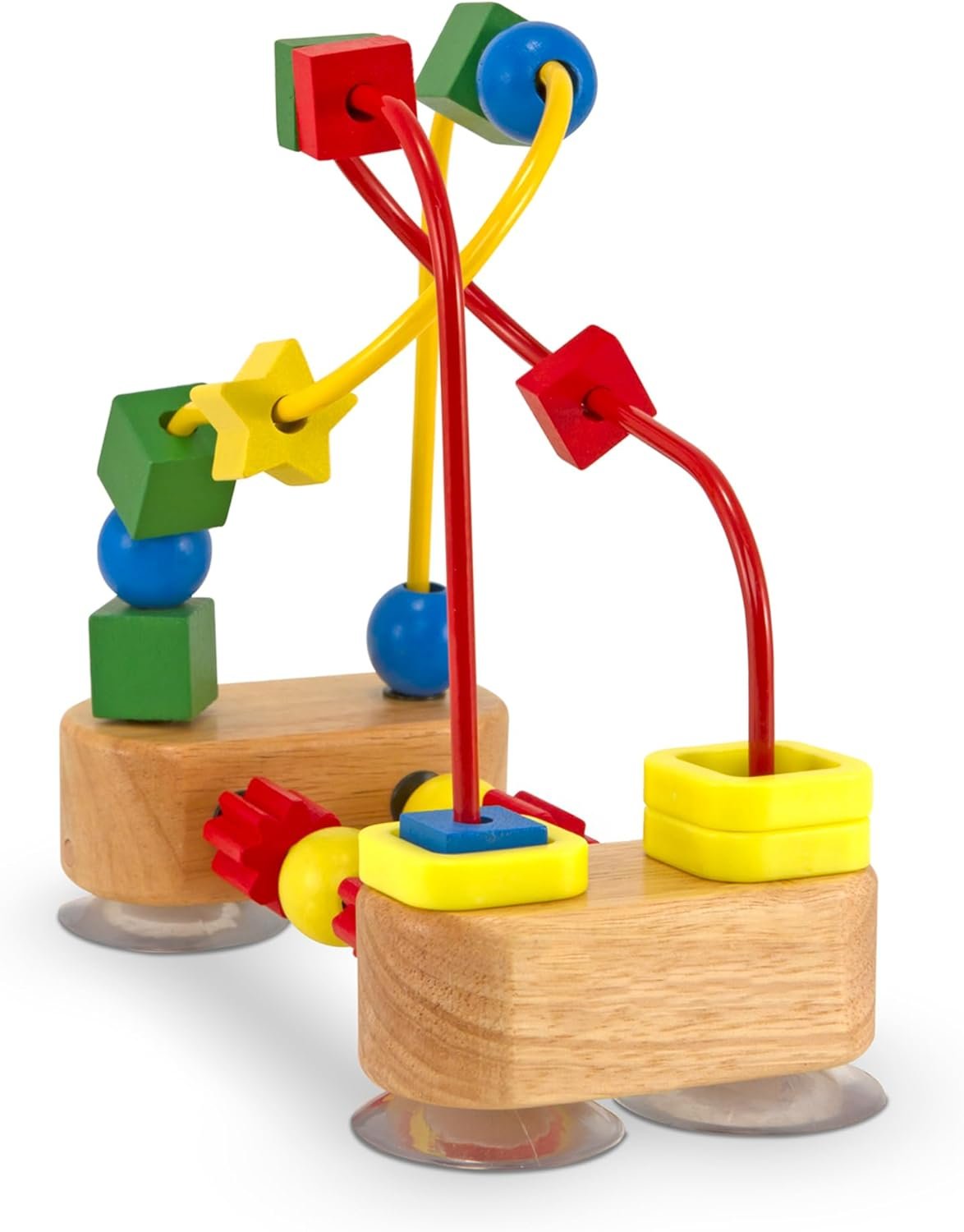 Melissa & Doug First Bead Maze - Wooden Educational Toy 4.2 x 7 x 8.6 inches ; 1.3 pounds - Image 5