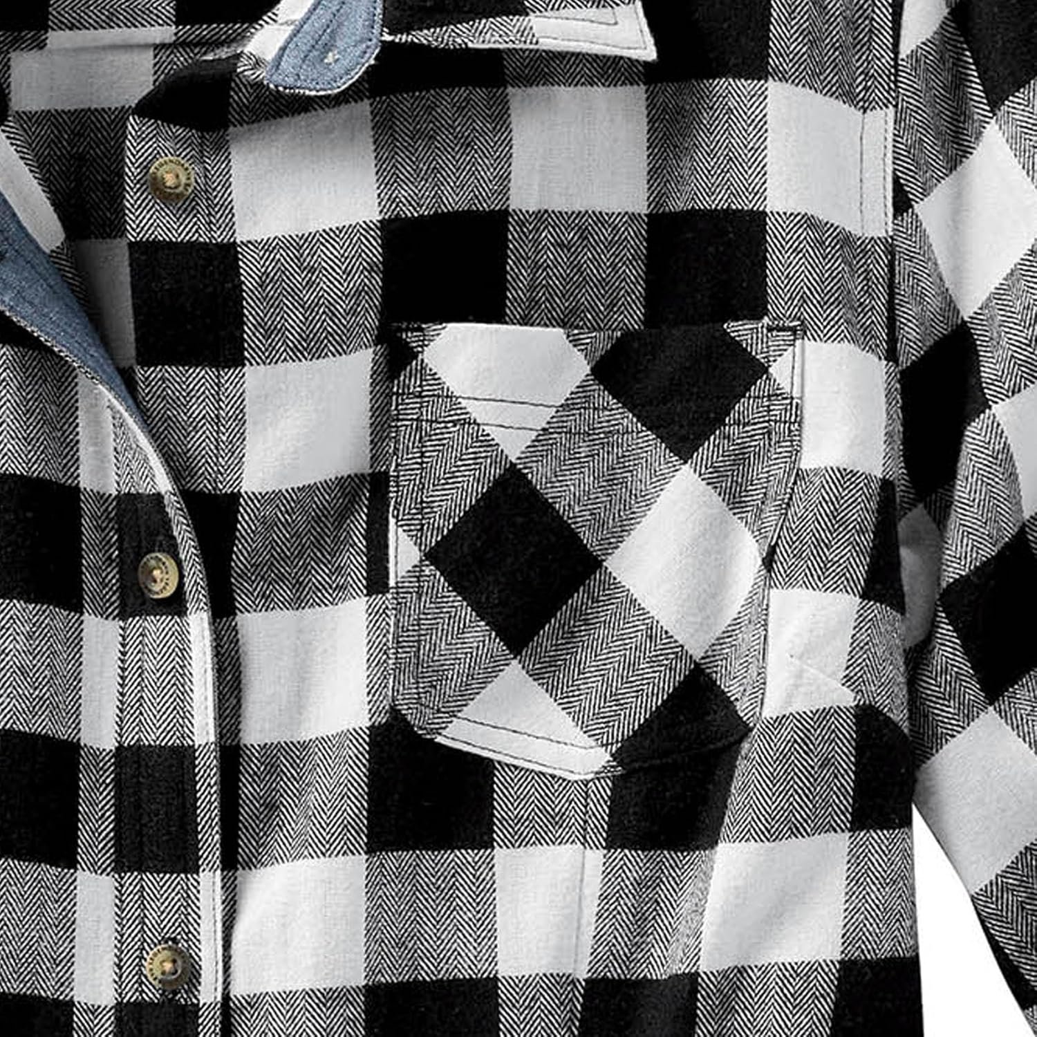 Legendary Whitetails Womens Cottage Escape Flannel Long Sleeve Plaid and Solid Color Clothes, Fitted Button Down - Image 8