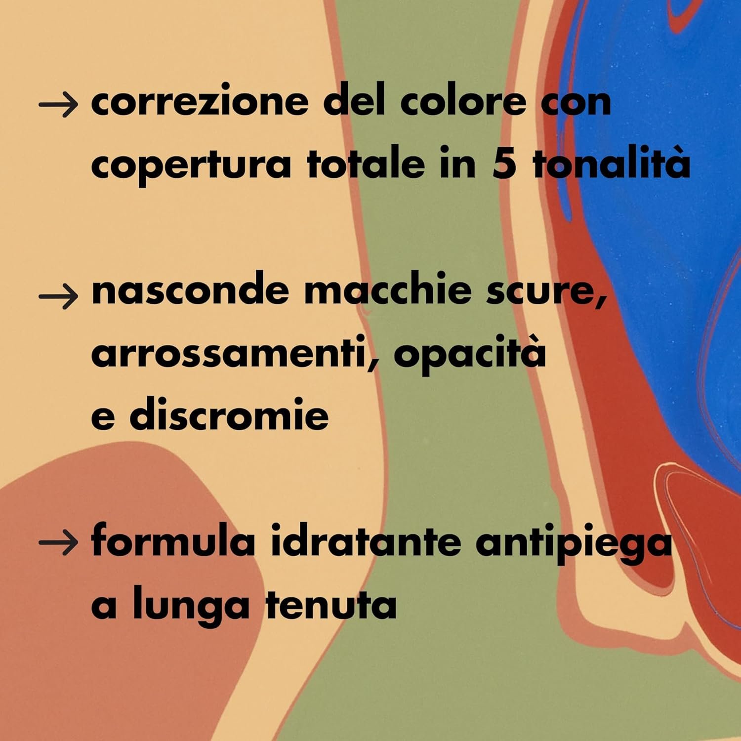 e.l.f. Camo Color Corrector, Hydrating & Long-Lasting Color Corrector For Camouflaging Discoloration, Dullness & Redness, Vegan & Cruelty-Free, Blue - Image 6