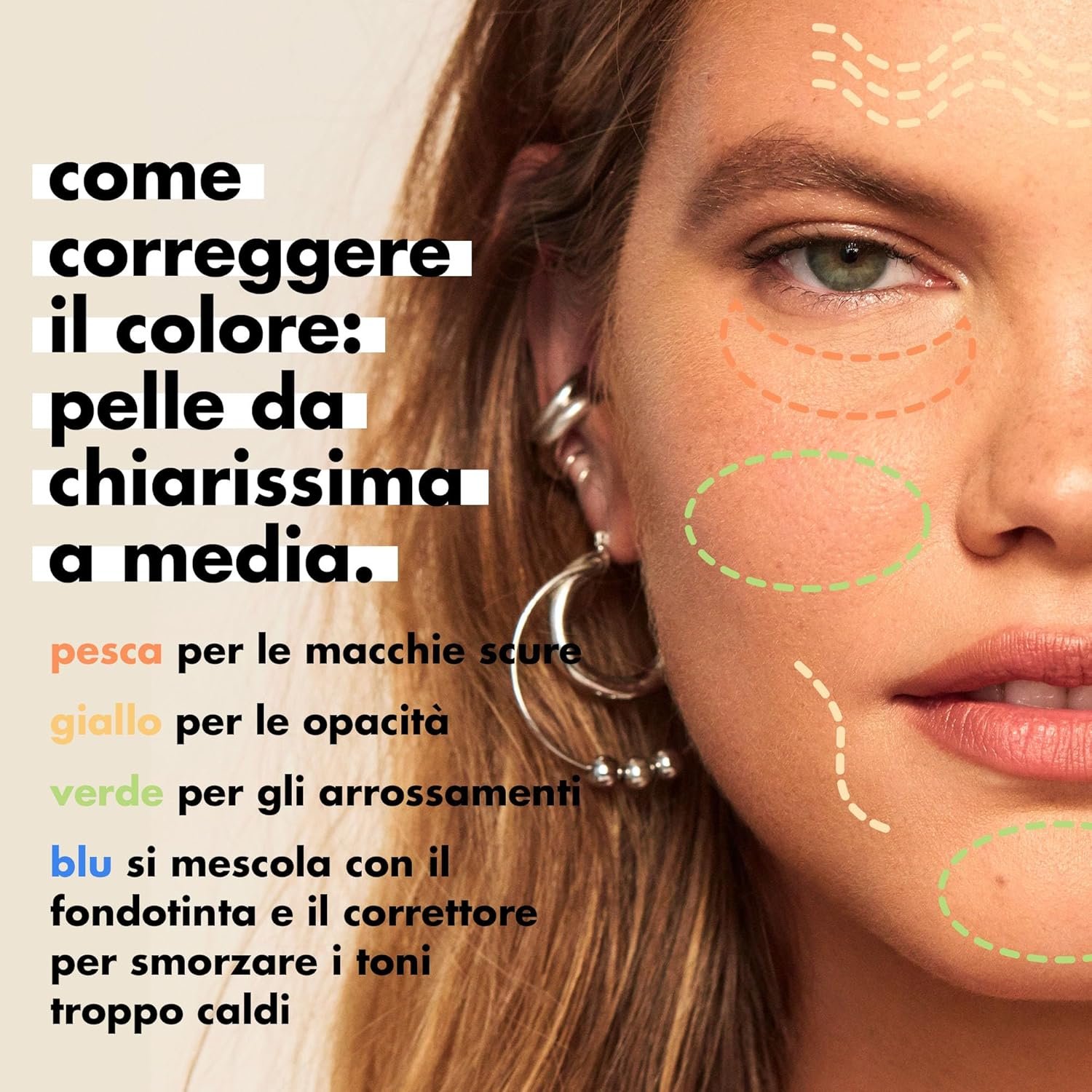 e.l.f. Camo Color Corrector, Hydrating & Long-Lasting Color Corrector For Camouflaging Discoloration, Dullness & Redness, Vegan & Cruelty-Free, Blue - Image 7