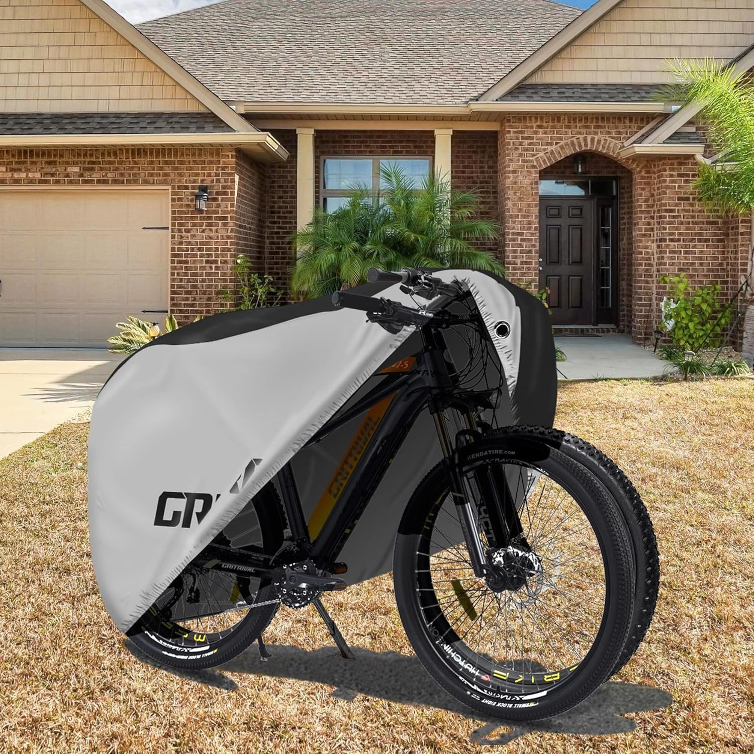 Bike Covers Outdoor Storage Waterproof It has Three Colors and Two Sizes The Bicycle Cover is Equipped with a Bike Rack Chain Lock - Image 8