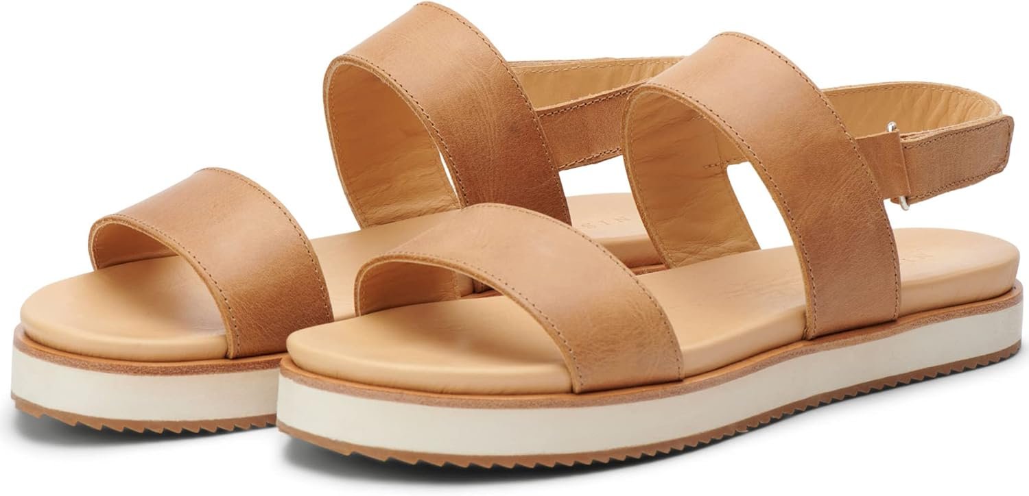 Nisolo Go-To Flatform Sandals for Women - Great Spring & Summer Womens Wedge Sandals - Memory Foam & Shocking Absorbing Wedges for Women - Ultra Comfortable & Breathable Wedge Sandal - Easy On & Off - Image 2