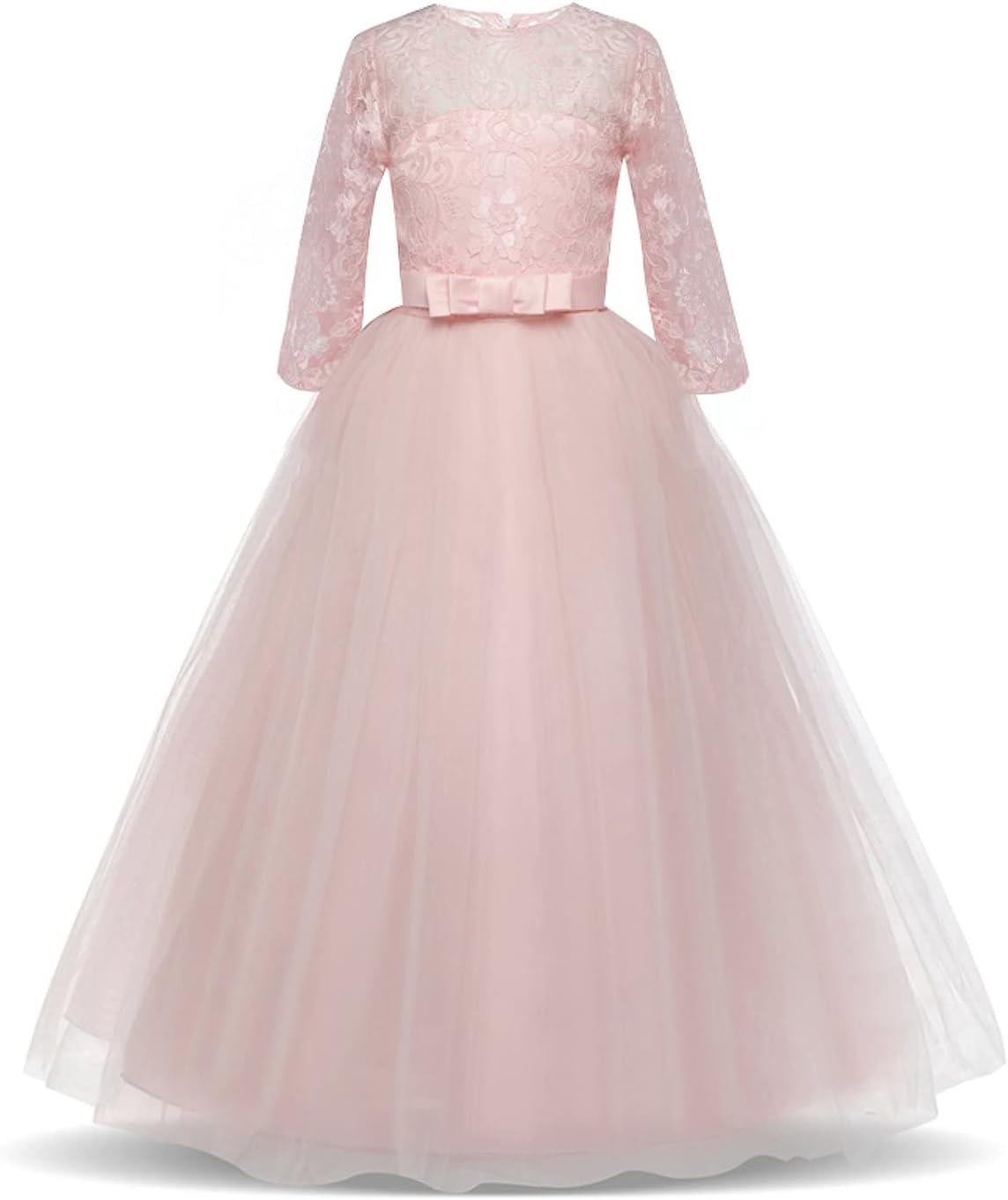 TTYAOVO Girls Embroidery Prom Gowns Luxury Wedding Birthday Party Princess Long Dress - Image 4