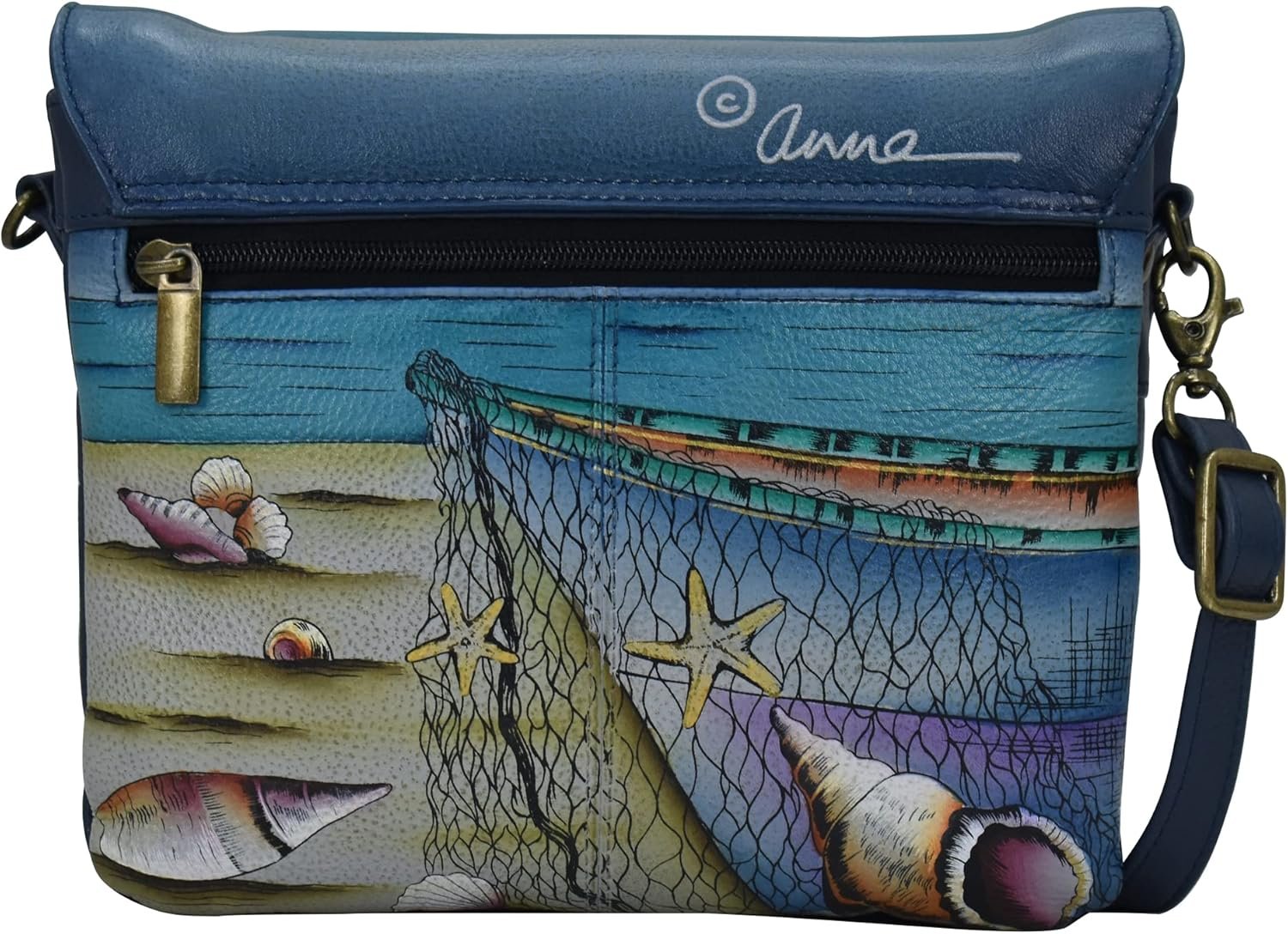 Anna by Anuschka Vintage Bird Taupe - Image 3