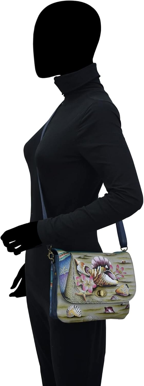 Anna by Anuschka Vintage Bird Taupe - Image 4