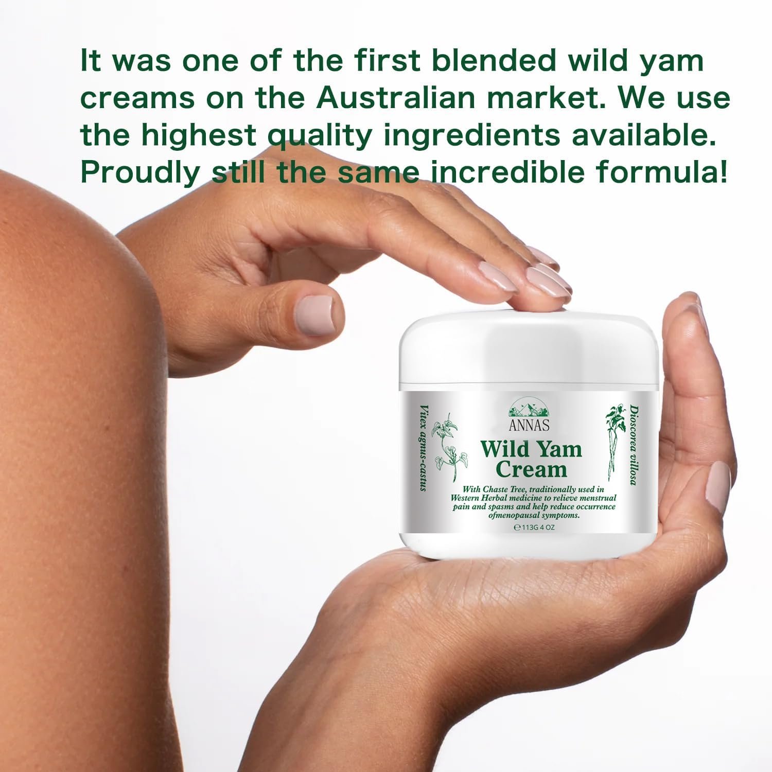 Wild Yam Cream, ANNAS Wild Yam Cream Organic for Hormone Balance, ANNAS Women's Organic Wild Yam Root Cream Promoting Perimenopause & Menopause Support for All Skin Types - Image 6