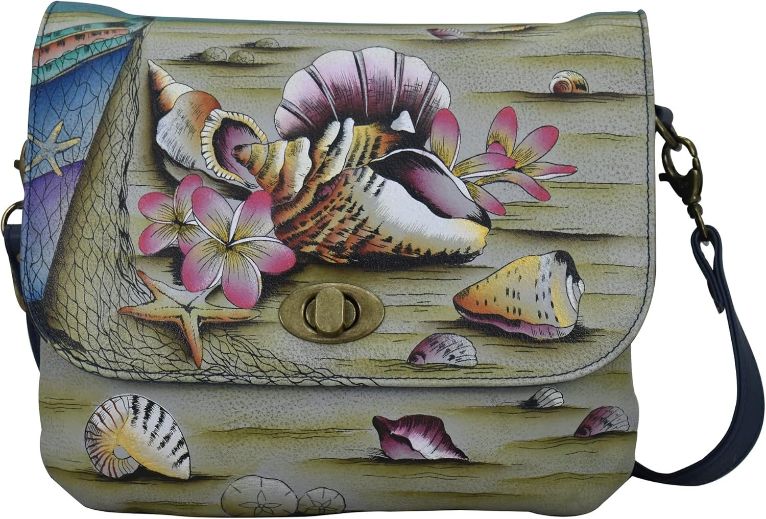 Anna by Anuschka Vintage Bird Taupe - Image 2