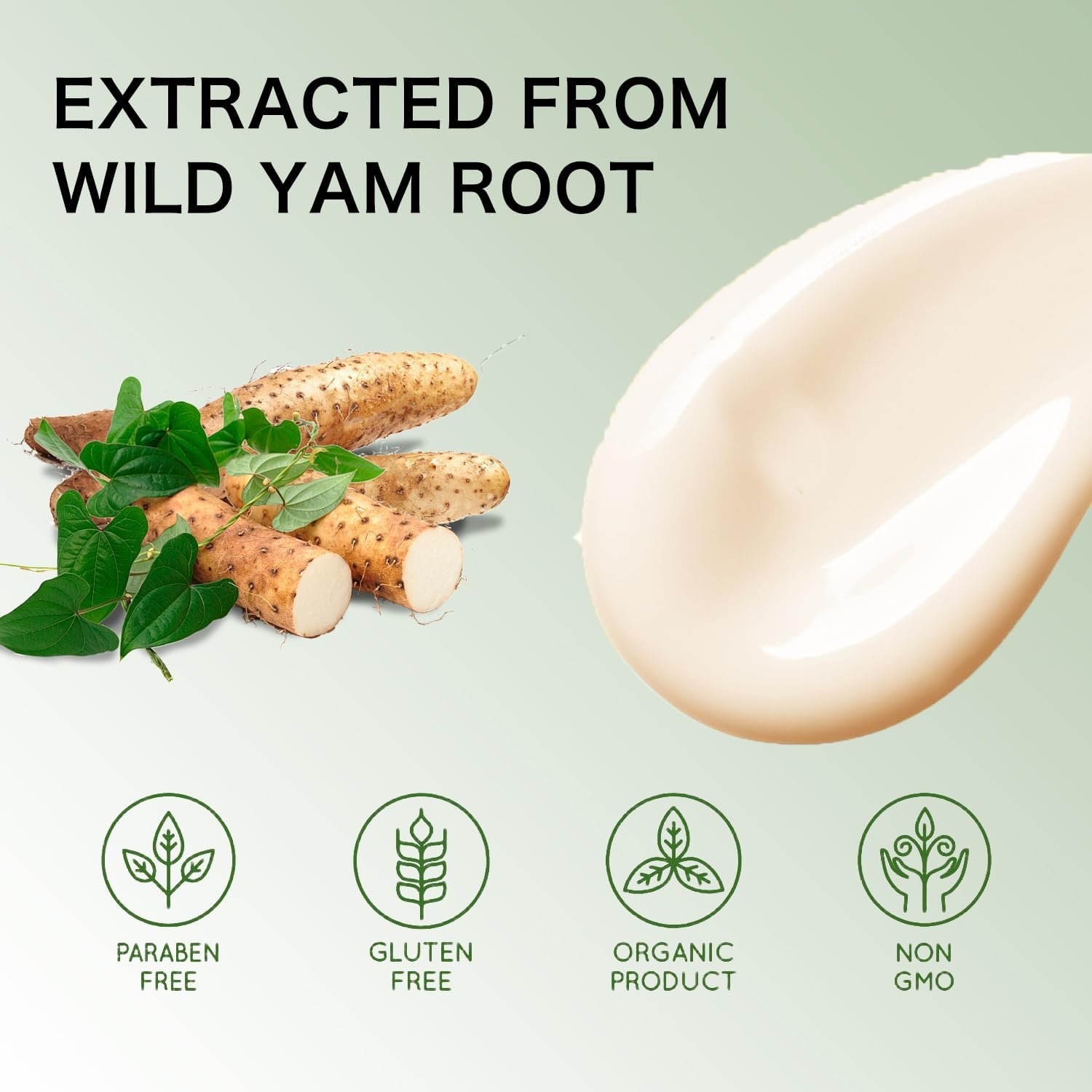 Wild Yam Cream, ANNAS Wild Yam Cream Organic for Hormone Balance, ANNAS Women's Organic Wild Yam Root Cream Promoting Perimenopause & Menopause Support for All Skin Types - Image 2
