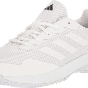 adidas Mens Gamecourt 2 Tennis Sneakers Shoes – White adidas Mens Gamecourt 2 Tennis Sneakers Shoes – White