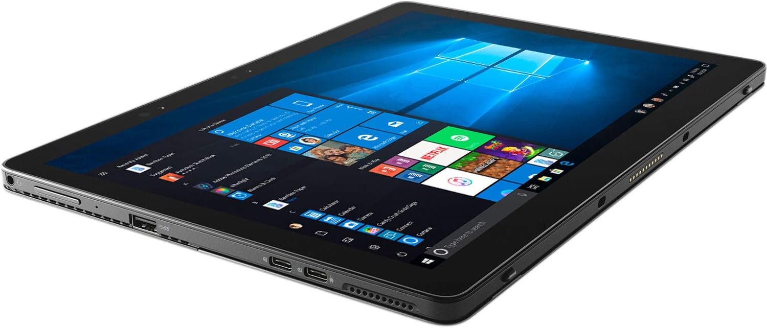 Dell Latitude 5285 Tablet 2-in-1 PC, Intel Core i5-7200U Processor, 8 GB Ram, 256 GB M.2 Solid State Drive, Dual Camera, WiFi & Bluetooth, USB 3.1 Gen 1, Type C Port, Windows 10 Pro (Renewed) - Image 4