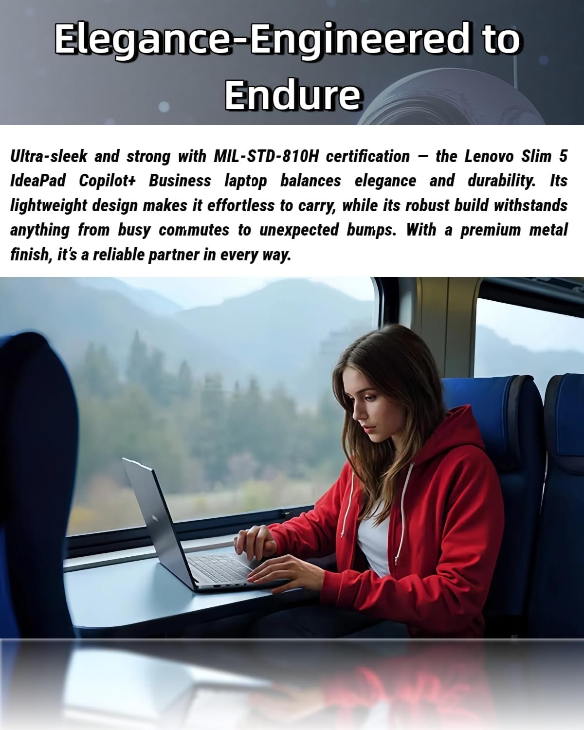 Lenovo IdeaPad Copilot+ Business Laptop - 16" FHD+ Touchscreen - AMD Ryzen AI 7 350(Beat Core 7 150U) - 50 TOPS NPU - Facial Login IR Cam - Backlit KB -Win 11 Pro-Redragon Bundle (64GB DDR5 | 4TB SSD) - Image 6