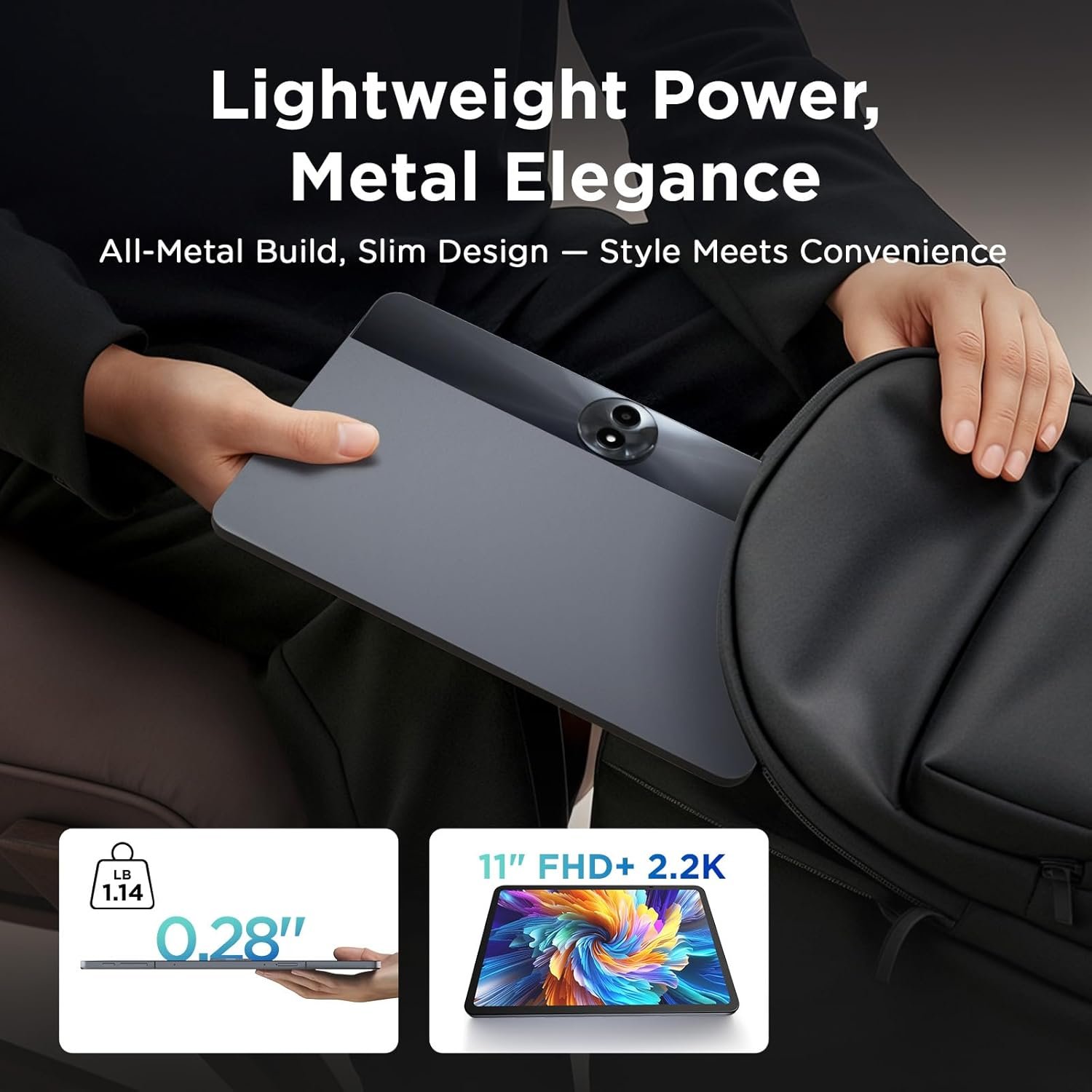 TCL NXTPAPER 11 Gen 2 Android Tablet, 11" Drawing Pad & Digital Notebook, Stylus & Flip Case Included, NXTPAPER 4.0 Display, Android 15, AI Tools, 8+8GB RAM, 128GB Storage, 8000mAh Battery, Gray - Image 10