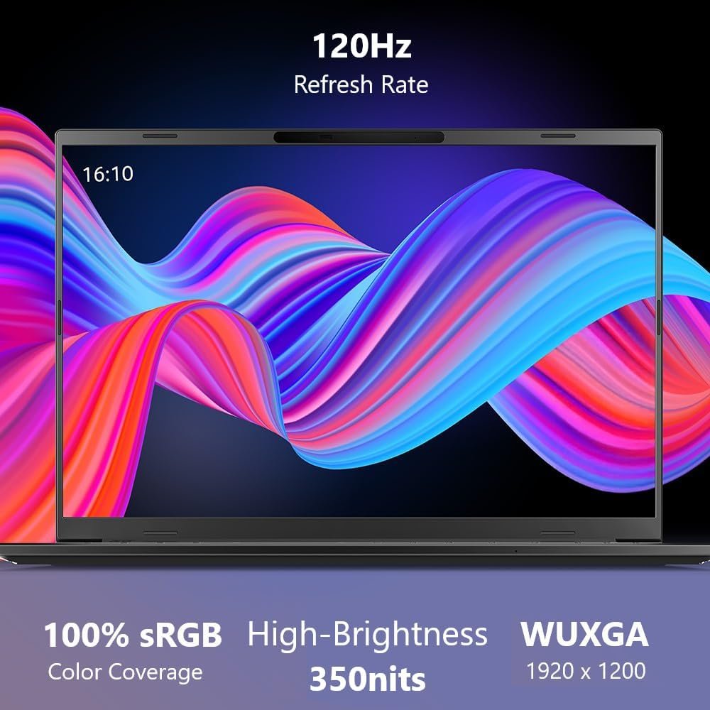 acer Aspire 16 AI Copilot+ PC | 16" WUXGA 120Hz 100% sRGB Display | Snapdragon X | NPU: 45 Tops - GPU: Up to 1.7 TFLOPs | 16GB LPDDR5X | 512GB PCIe Gen 4 SSD | Wi-Fi 7 | A16-11M-X0LW - Image 5