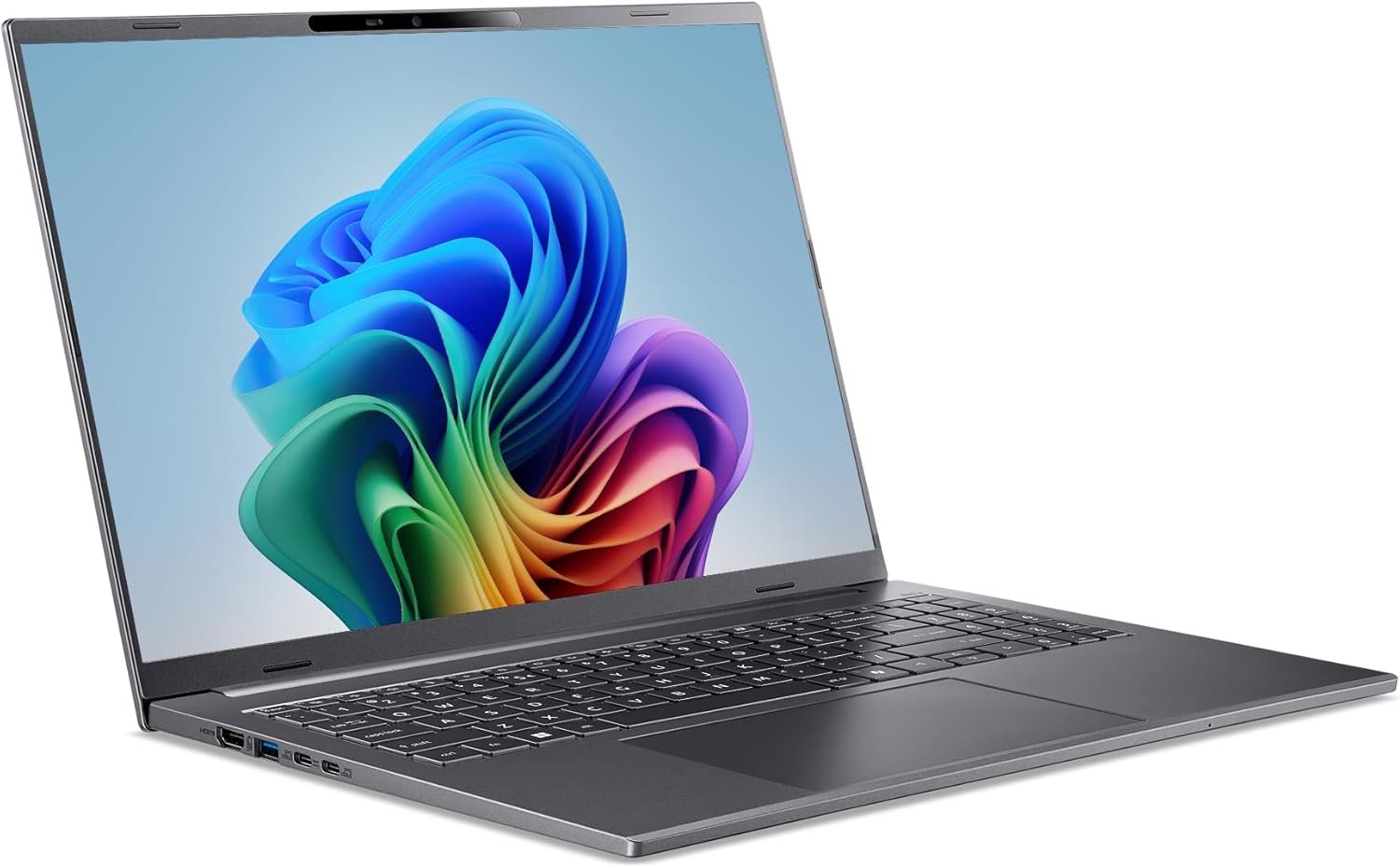 acer Aspire 16 AI Copilot+ PC | 16" WUXGA 120Hz 100% sRGB Display | Snapdragon X | NPU: 45 Tops - GPU: Up to 1.7 TFLOPs | 16GB LPDDR5X | 512GB PCIe Gen 4 SSD | Wi-Fi 7 | A16-11M-X0LW - Image 11