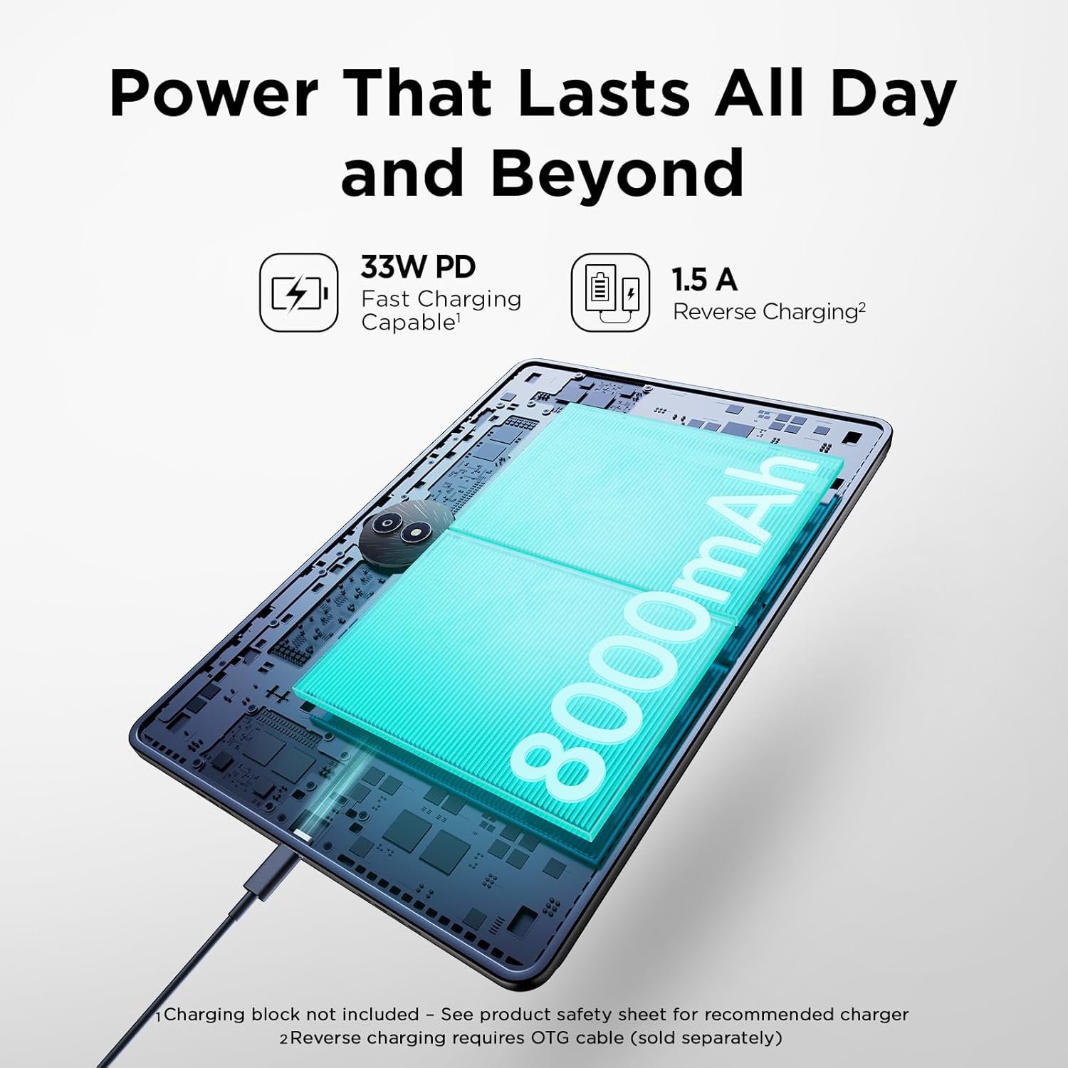 TCL NXTPAPER 11 Plus Android Tablet, 11.5" 120Hz 2.2K Drawing Pad & Digital Notebook, Stylus & Flip Case Included, NXTPAPER 4.0 Display, AI Tools, 8+8GB RAM, 256GB Storage, 8000mAh Battery, Onyx Black - Image 8