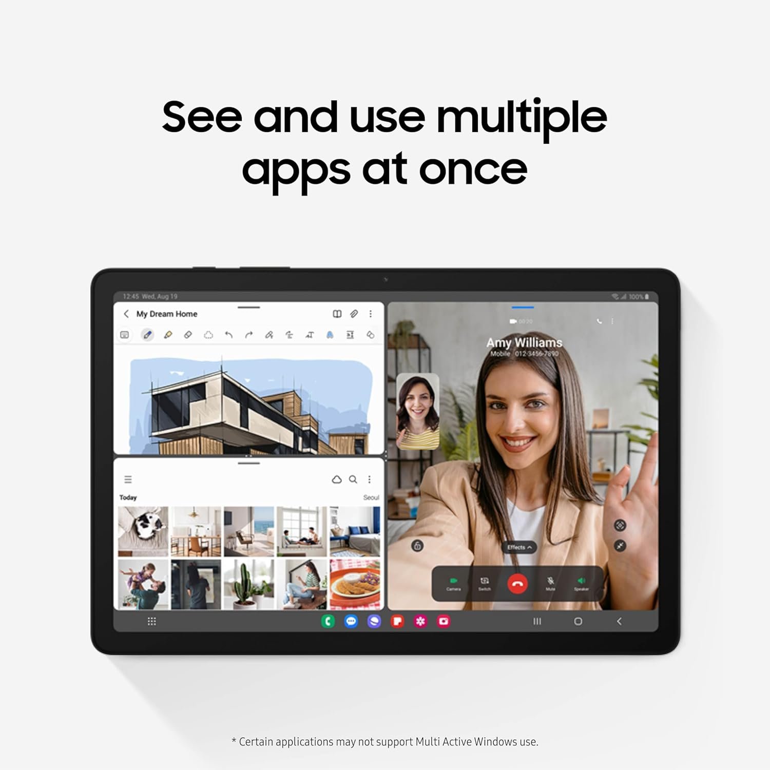 Samsung Galaxy Tab A9+ Plus 11” 128GB Android Tablet, Big Screen, Quad Speakers, Upgraded Chipset, Multi Window Display, Slim, Light, Durable, Kids Friendly Design, US Version, 2024, Silver - Image 10