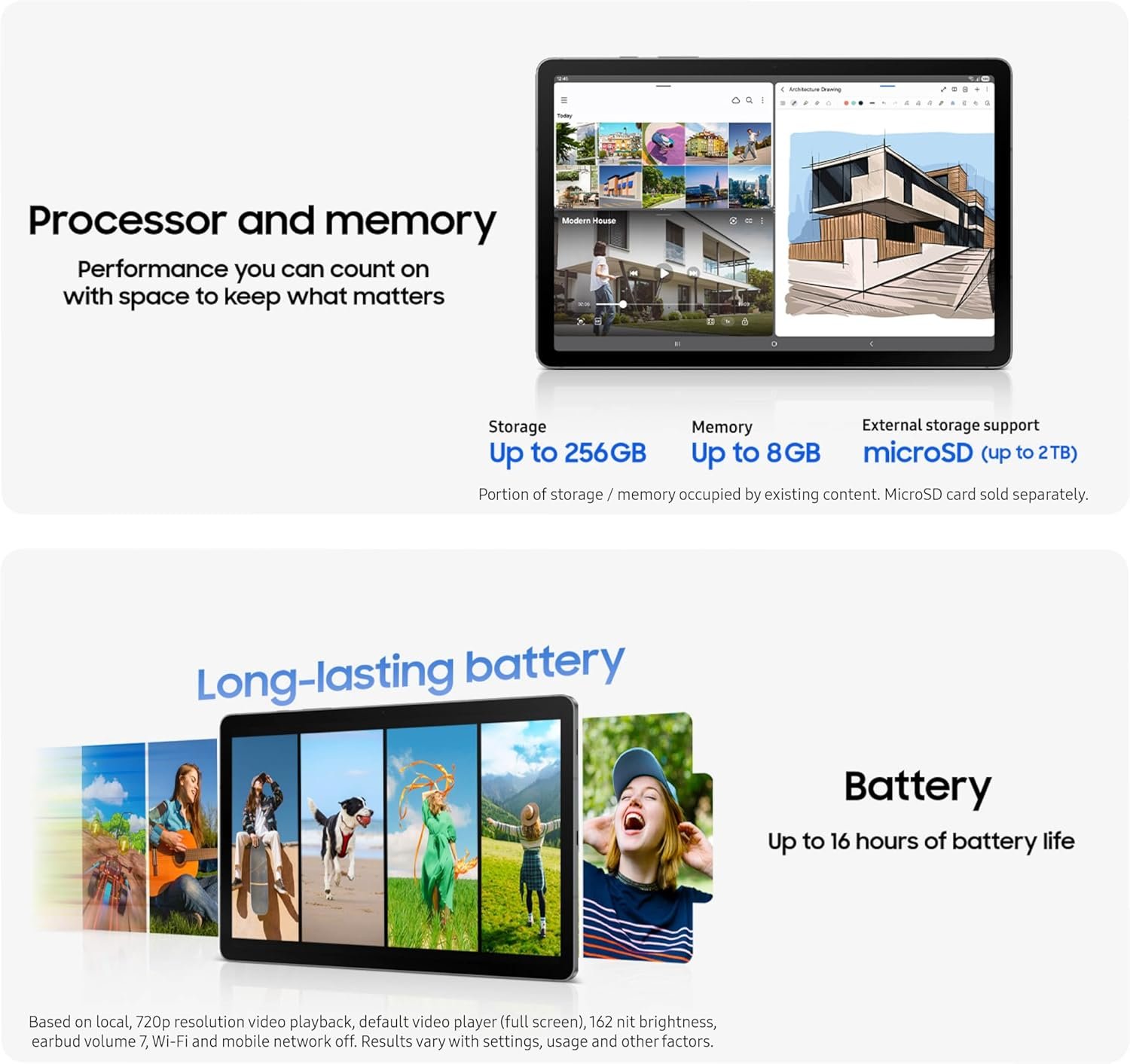 Samsung Galaxy Tab S10 Lite, 8GB RAM, 256GB, 2TB Expand, Long Battery Life, 10.9” LCD, S Pen for Note-Taking, Exynos 1380, Circle to Search, AI Tools, Silver - Image 4