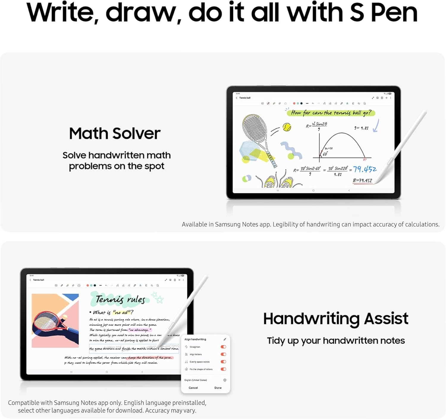 Samsung Galaxy Tab S10 Lite, 8GB RAM, 256GB, 2TB Expand, Long Battery Life, 10.9” LCD, S Pen for Note-Taking, Exynos 1380, Circle to Search, AI Tools, Silver - Image 5