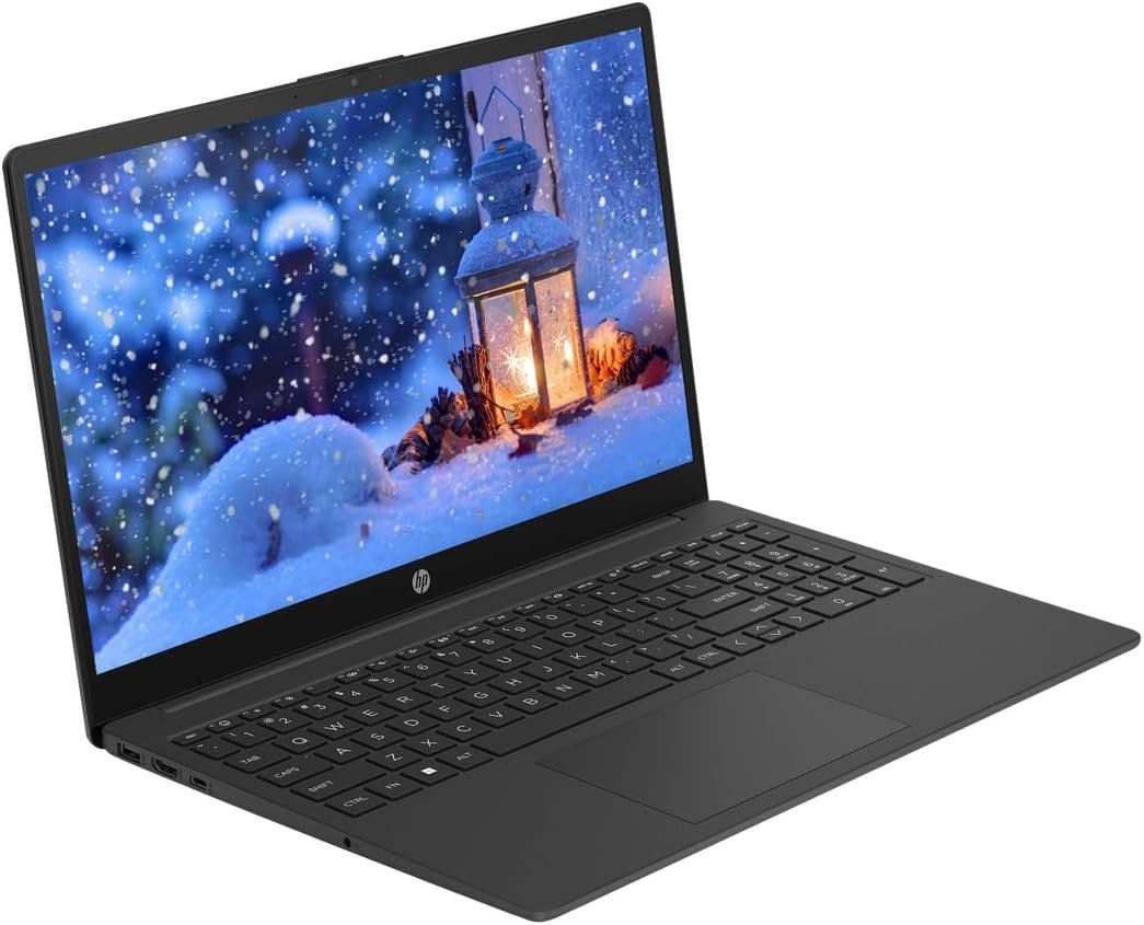 HP 15.6" FHD Touchscreen Business & Student Laptop, 16GB RAM 512GB SSD, 8-Cores AMD Ryzen 7 Processor, Windows 11, Copilot AI-Ready, Numeric Keypad, PLUSERA Earphones & 8-in-1 Hub Included, Black - Image 4