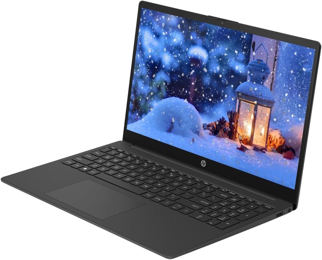 HP 15.6" FHD Touchscreen Business & Student Laptop, 16GB RAM 512GB SSD, 8-Cores AMD Ryzen 7 Processor, Windows 11, Copilot AI-Ready, Numeric Keypad, PLUSERA Earphones & 8-in-1 Hub Included, Black - Image 5