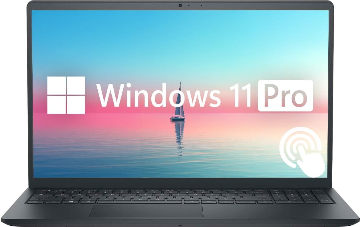 Dell Inspiron 15" FHD Touchscreen Business & Student Laptop Computer, 32GB RAM 1TB SSD, 10-Cores Intel Core i5 Processor, Windows 11 Pro, Numeric Keypad, Wi-Fi 6, Express Charge, Black - Image 2