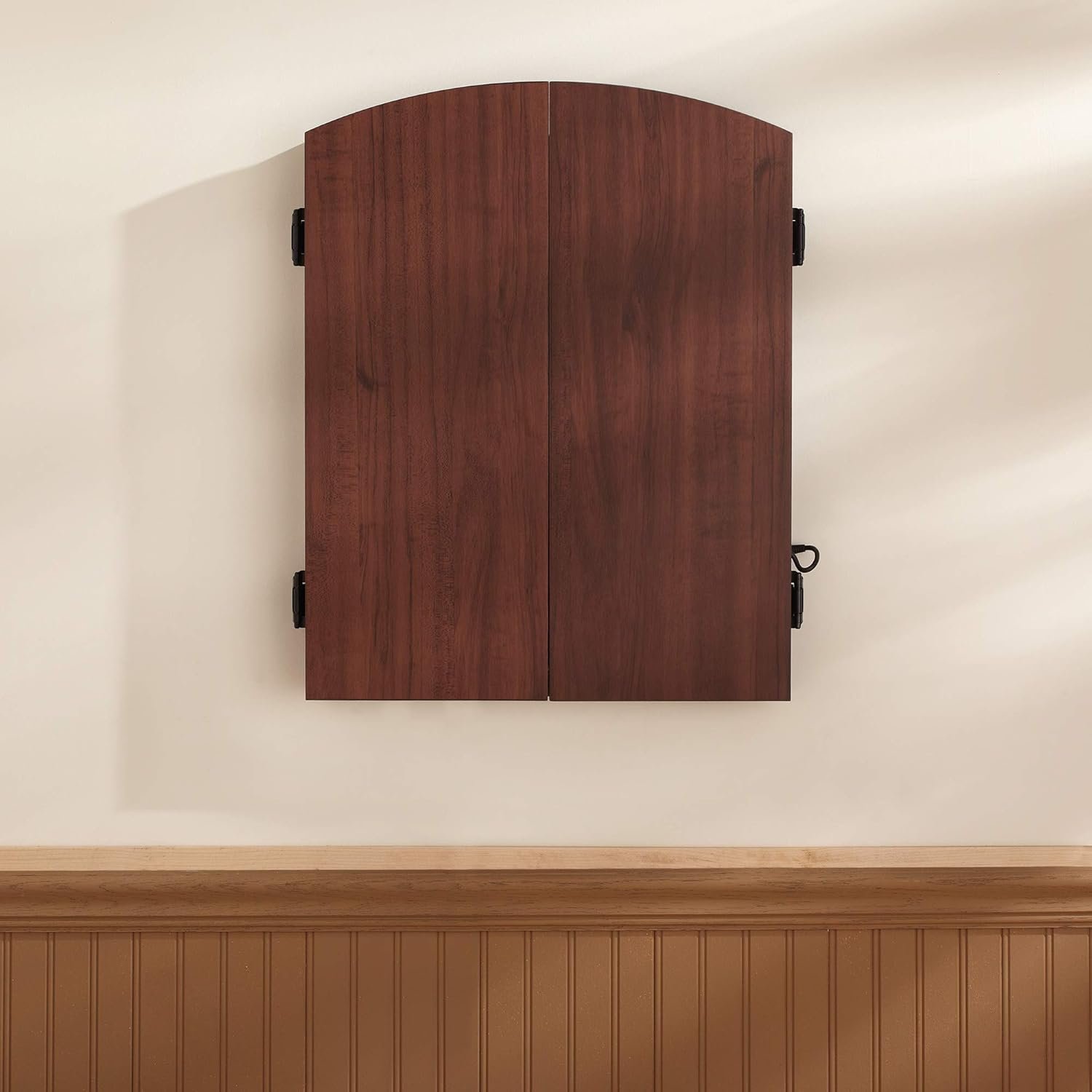 Fat Cat Mercury Electronic Soft Tip Dartboard with Cabinet, 13.5 in Target, 28 Games, 6 Darts Included, Black - Image 17