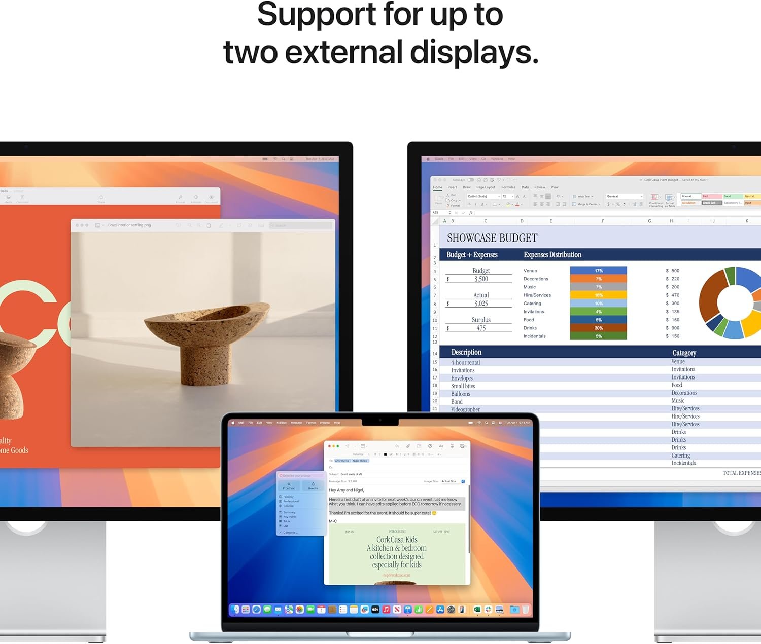 Apple 2025 MacBook Air 13-inch Laptop with M4 chip: Built for Apple Intelligence, 13.6-inch Liquid Retina Display, 16GB Unified Memory, 512GB SSD Storage, 12MP Center Stage Camera, Touch ID; Starlight - Image 10