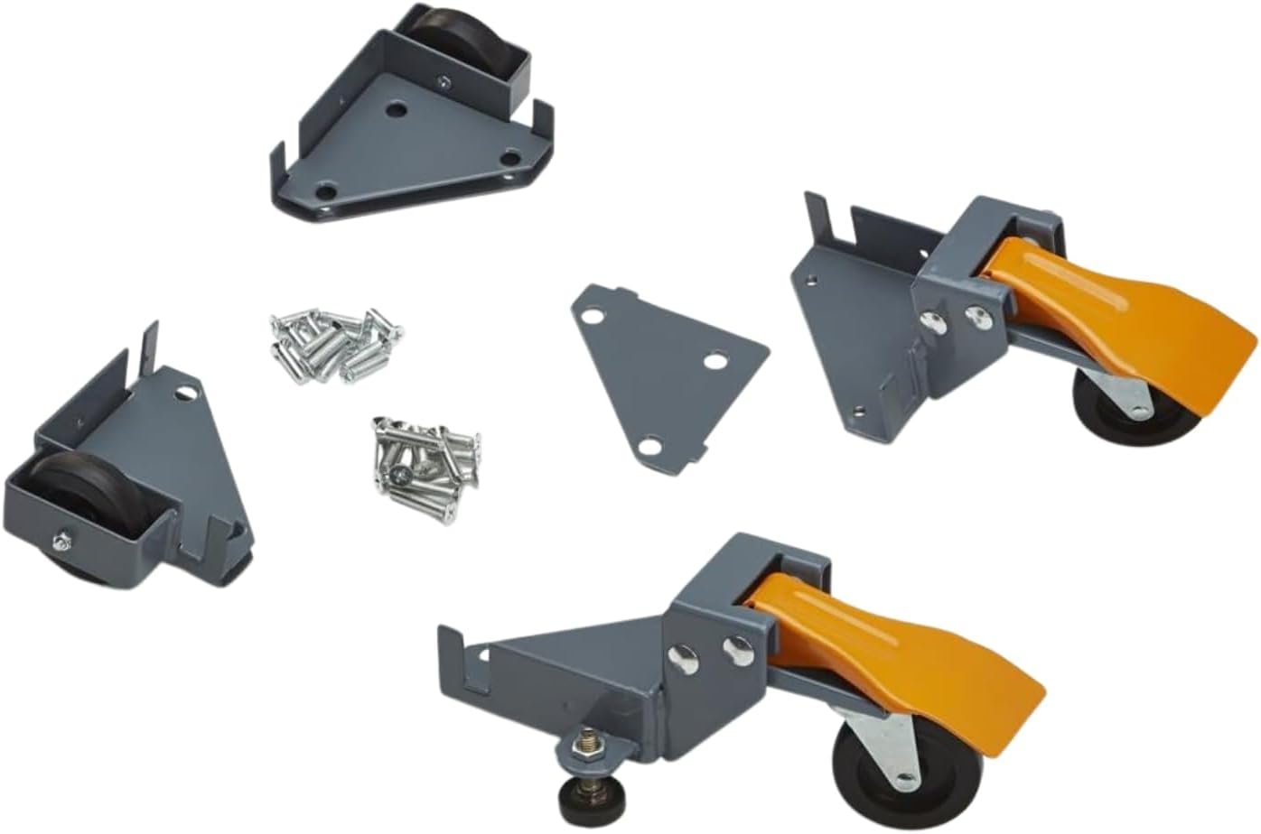 Bora Portamate Mobile Base Kit PM-1100 - Heavy Duty, Universal, Customizable, Adjustable Rolling Set, Dolly Roller Frame and Casters for Moving Equipment, Tools, Machines - 400 lb Capacity - Image 2