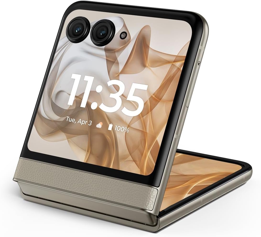 Motorola razr | 2024 | Unlocked | Made for US 8/256GB | 50MP Camera | Beach Sand - Image 2