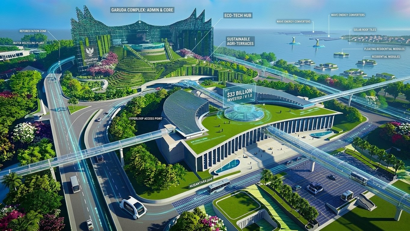 Building Nusantara: Inside Indonesia’s $35 Billion Vision for a Futuristic Capital City Building Nusantara: Inside Indonesia’s $35 Billion Vision for a Futuristic Capital City
