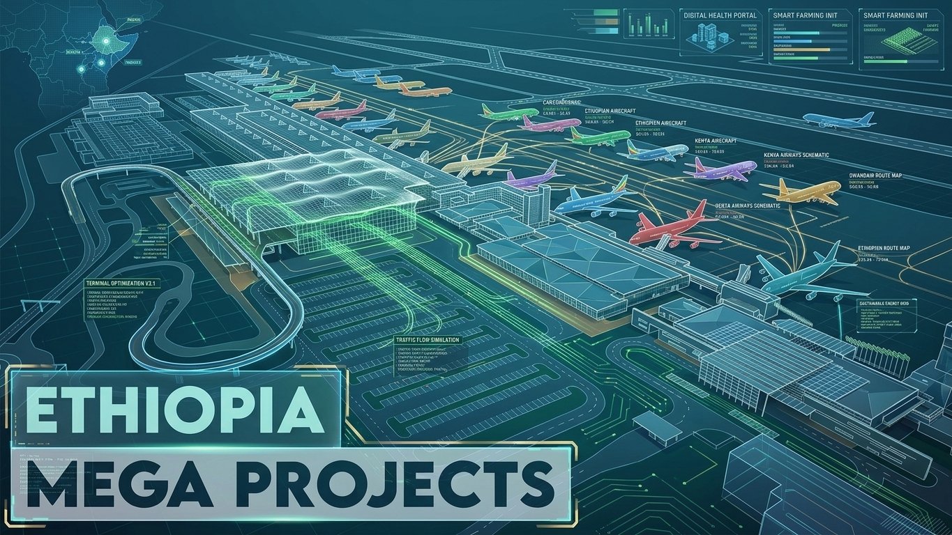 Shaping the Future: 6 Mega Construction Projects Transforming Ethiopia Shaping the Future: 6 Mega Construction Projects Transforming Ethiopia
