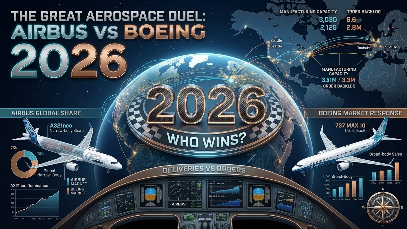 The Battle for the Skies: Airbus vs. Boeing and the Future of Aviation The Battle for the Skies: Airbus vs. Boeing and the Future of Aviation