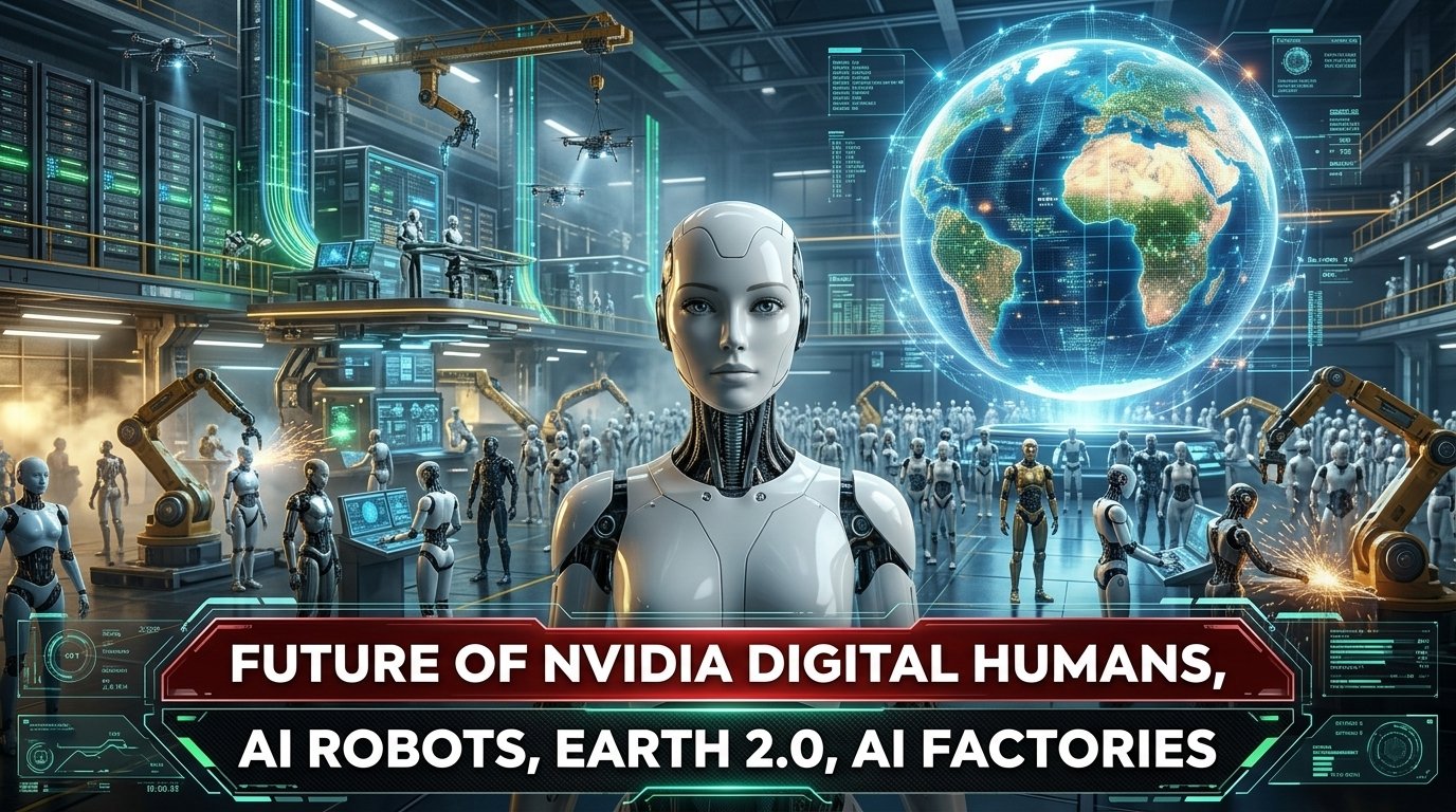 Jensen Huang and NVIDIA’s Vision: The AI Revolution, Digital Humans, and Earth 2.0 Jensen Huang and NVIDIA’s Vision: The AI Revolution, Digital Humans, and Earth 2.0