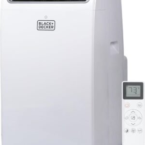 BLACK+DECKER Smart Portable Air Conditioner, 14,000 BTU, BPACT14WT, White